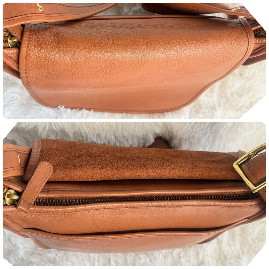 美品 COACH オールドコーチ ショルダー メッセンジャー バッグ 9951