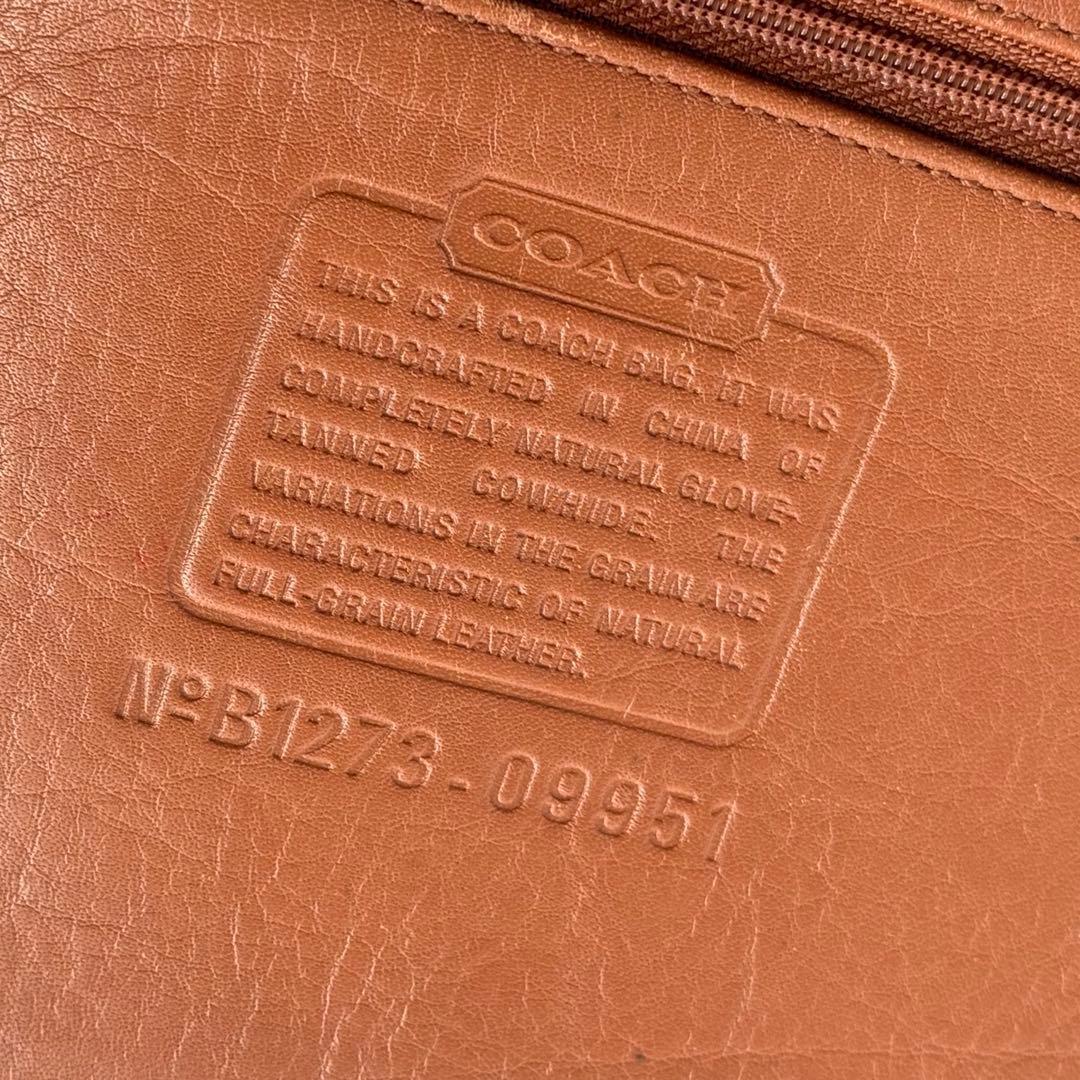 美品 COACH オールドコーチ ショルダー メッセンジャー バッグ 9951