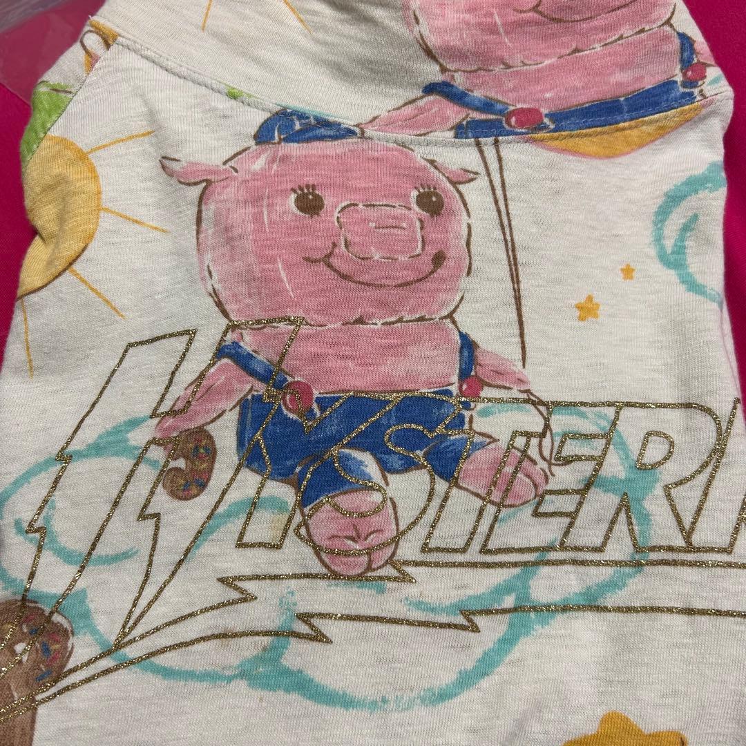 希少　初期ヒステリックグラマー　ドーナツベア　オーガニックコットン長袖カットソー