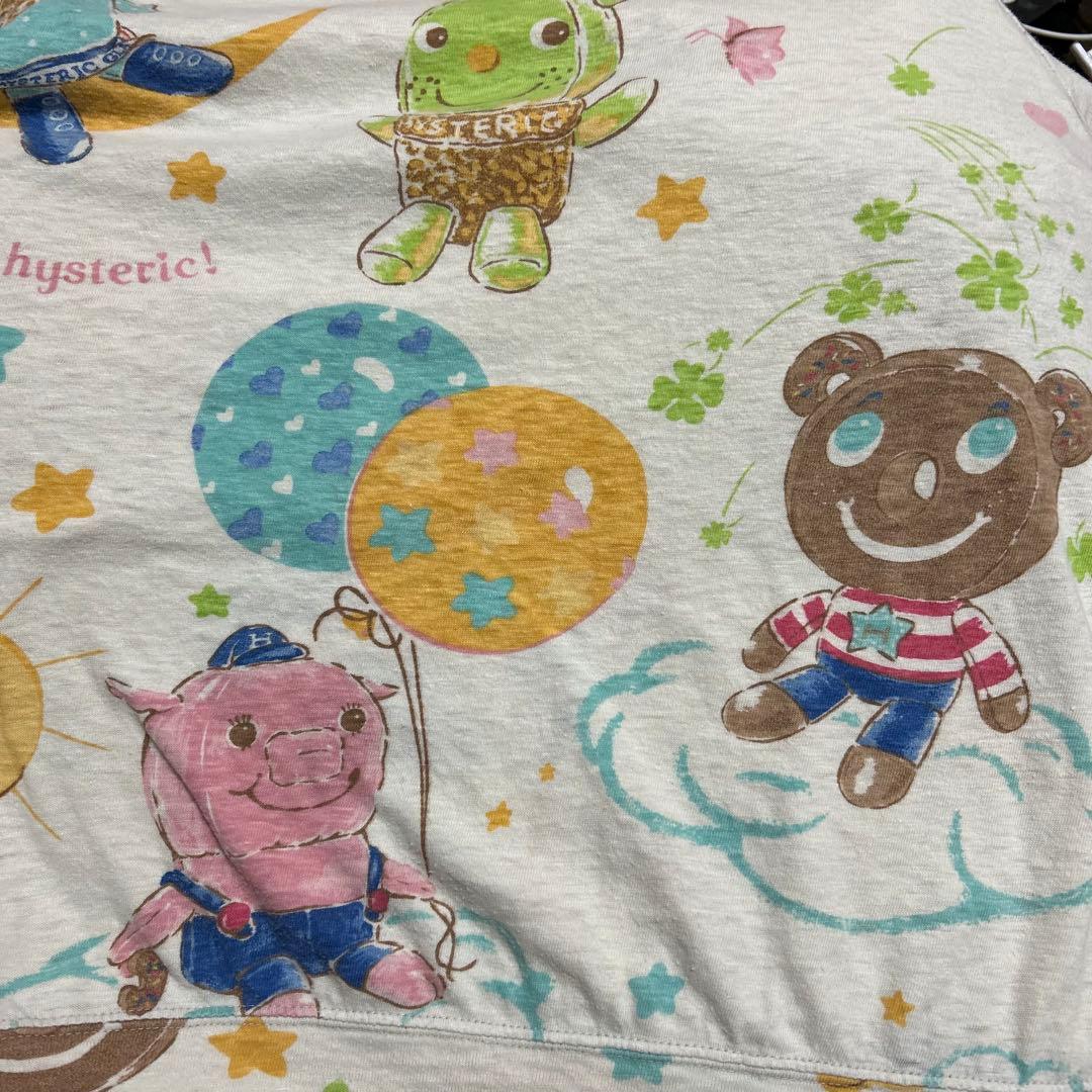 希少　初期ヒステリックグラマー　ドーナツベア　オーガニックコットン長袖カットソー