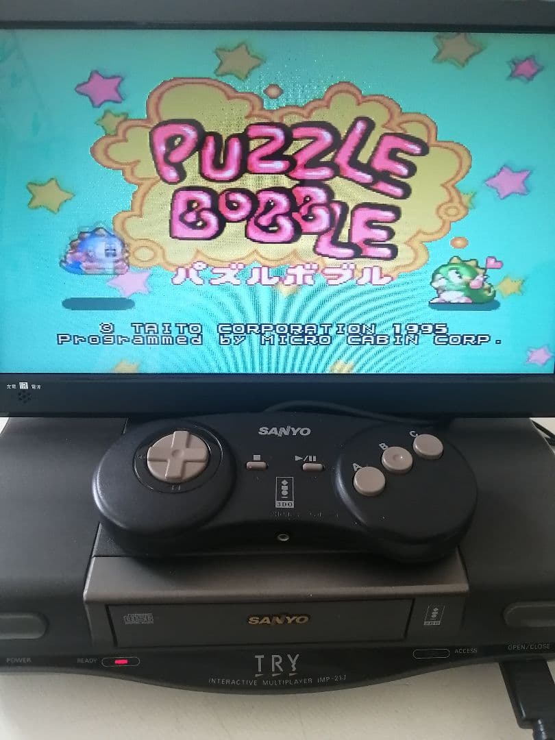 SANYO ゲーム機 3DO TRY コントローラー付き完動品です