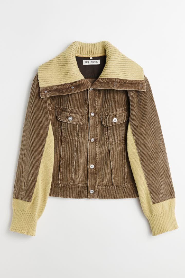 ジャケット・アウター Our legacy FUSE JACKET BROWN ENZYME CORD