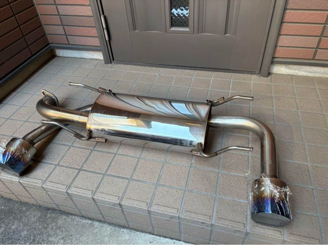 前期86 ZN6 Befreeタイコ付きマフラー