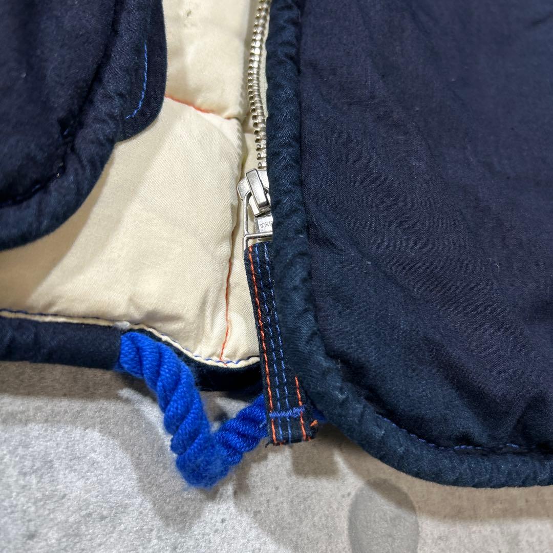 【美品】PALLAS PALACE パラスパレス　ダウンベスト　紺　サイズ3