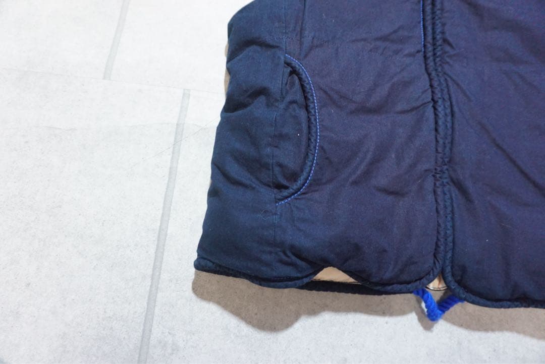 【美品】PALLAS PALACE パラスパレス　ダウンベスト　紺　サイズ3