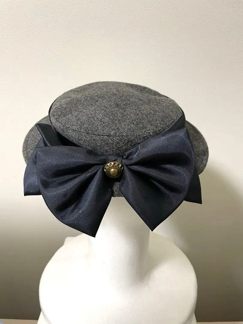 アノンハット　リボンのキャノチエ　美品