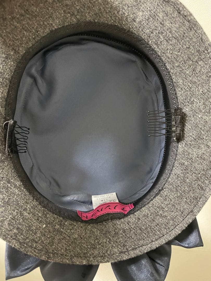 アノンハット　リボンのキャノチエ　美品