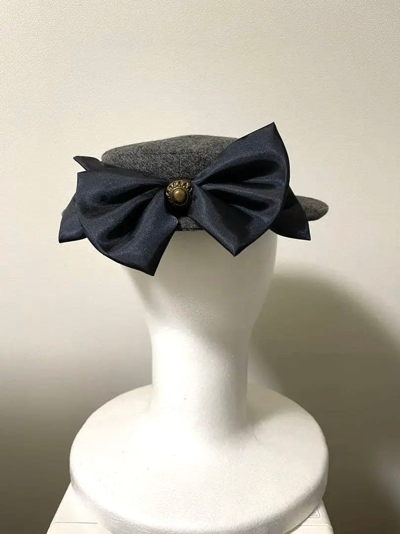 アノンハット　リボンのキャノチエ　美品