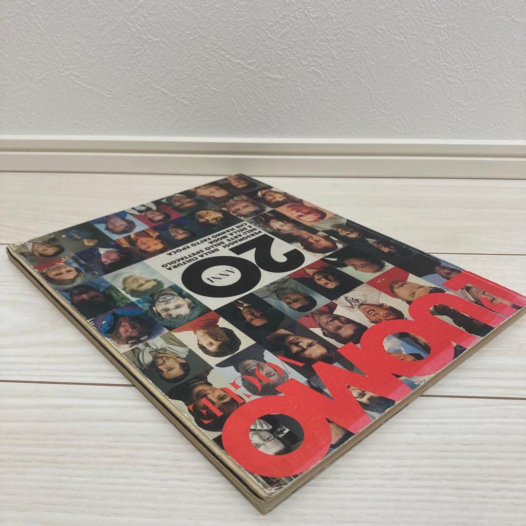 洋書 L'Uomo Vogue1967-1987 20anni anniversary