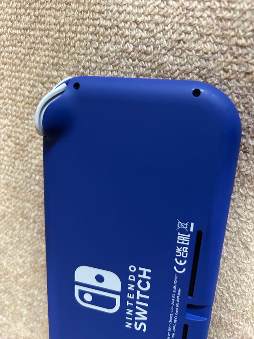 Nintendo Switch Lite 青 本体 ケースと充電器付き