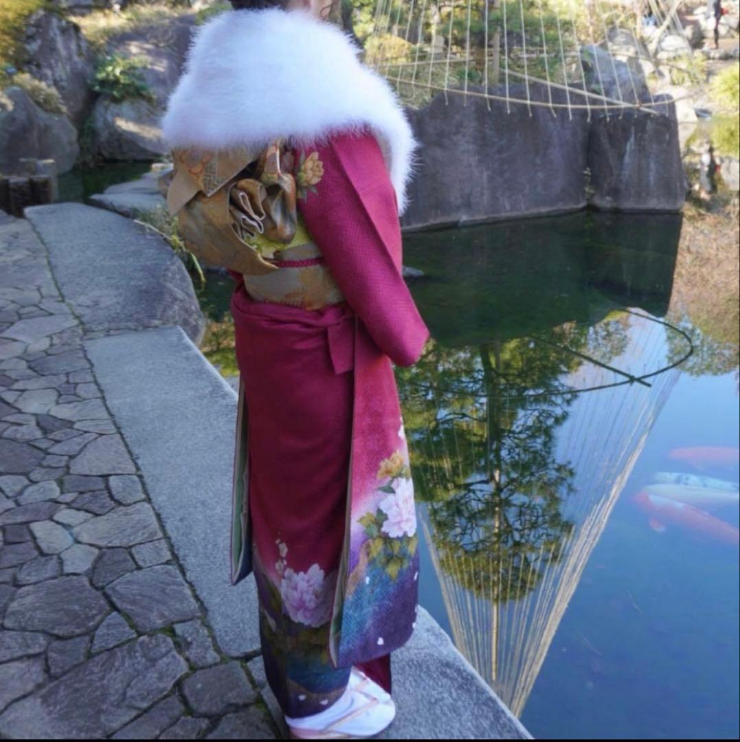 ★Yuki★ 【正絹】京都きもの友禅 振袖フルセット