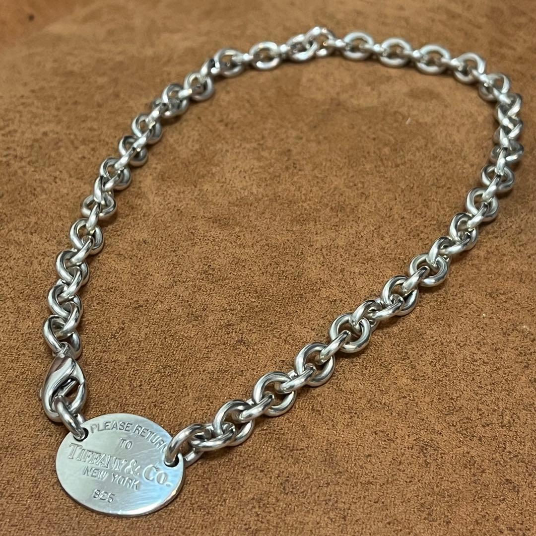 Tiffany & Co. ティファニー リターン トゥ オーバル ネックレス
