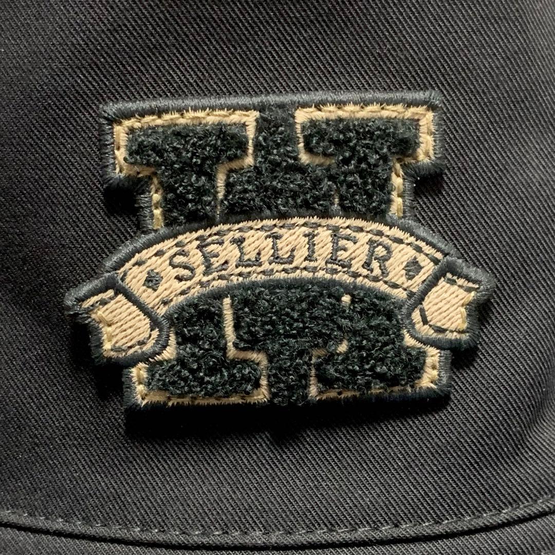 エルメス ハーパーHセリエ バケットハット タグ有 #57 ブラック 黒