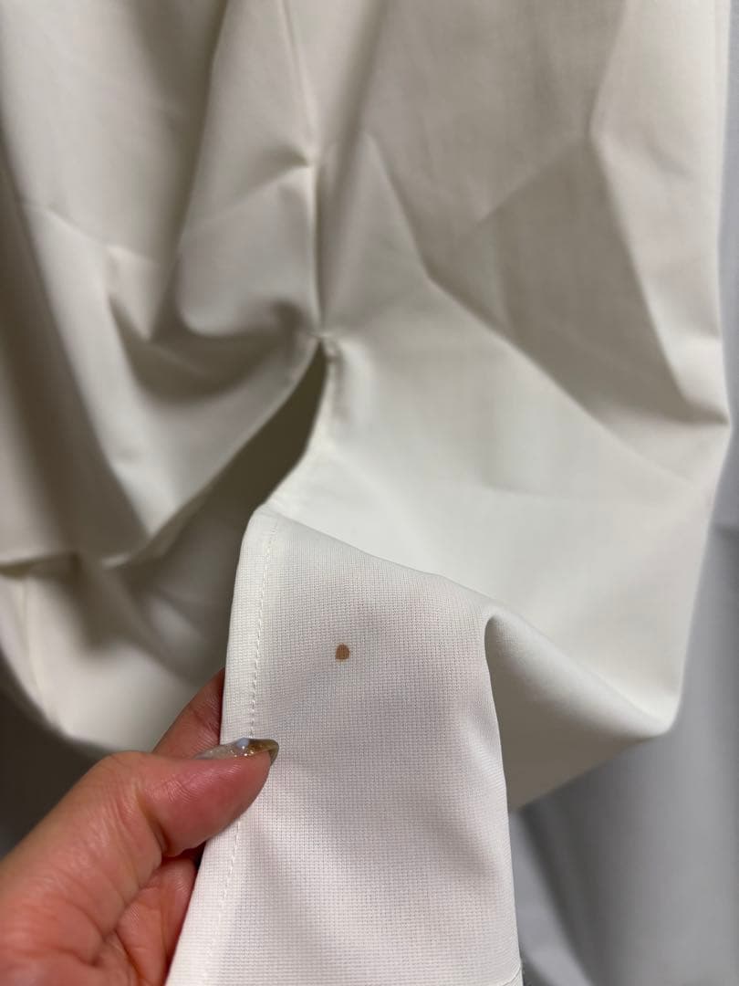 【最終値下】ANREALAGE 2021SS ホワイト フード付き パーカー