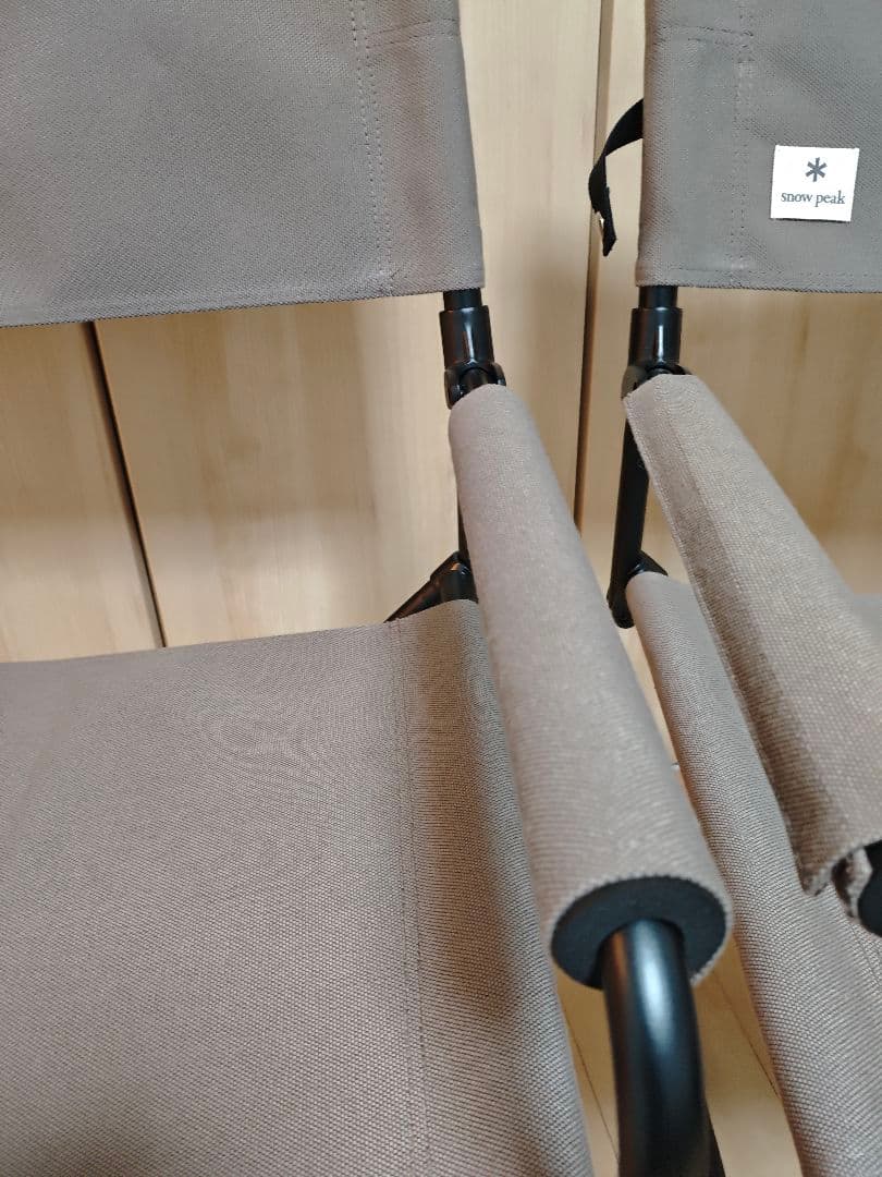  PEAK スノーピーク FDチェアワイド グレー 2脚セット