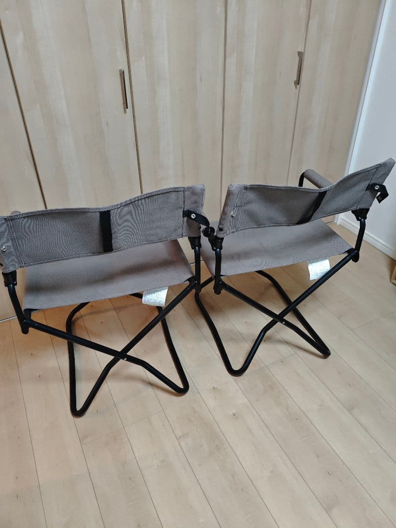  PEAK スノーピーク FDチェアワイド グレー 2脚セット