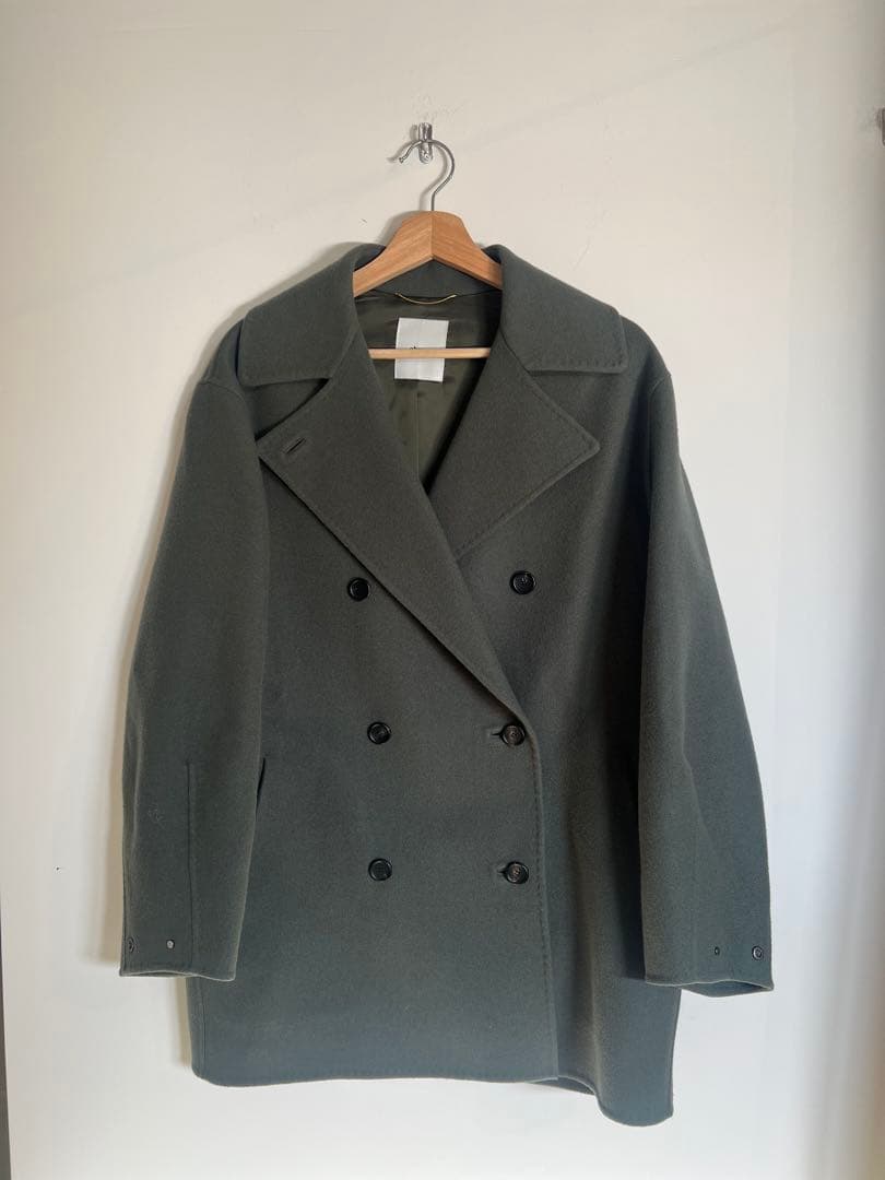 ebure 22AW リュクスメルトン Pコート コート 美品