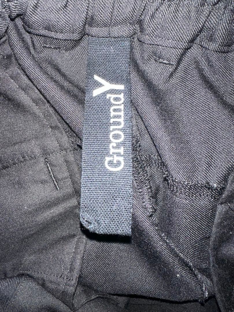ground y リブパンツ