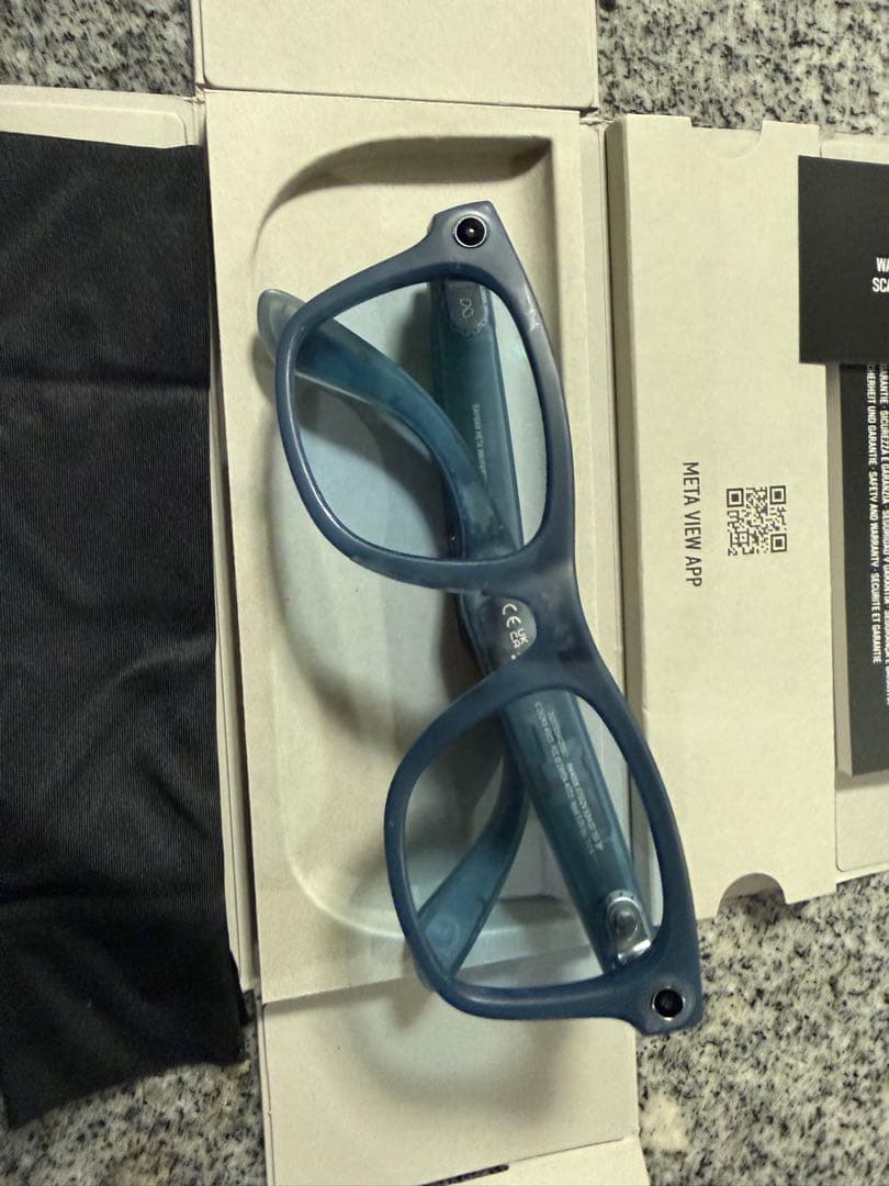 K*様 Ray-Ban  スマートグラス　度なしレンズ装着純正レンズなし