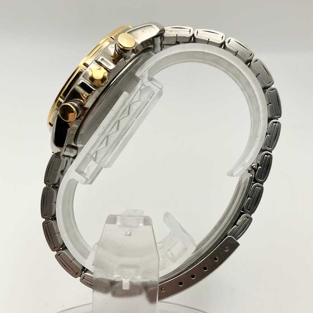 美品稼働　セイコー　アルバ　CARIB クロノグラフ 腕時計　メンズ　新品電池