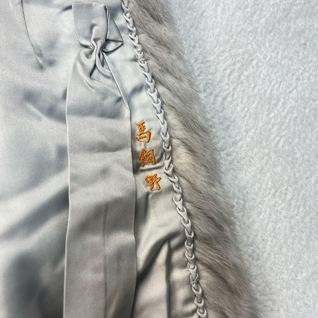 毛皮 リアルファー MINK ミンク サファイアミンク コート XLサイズ