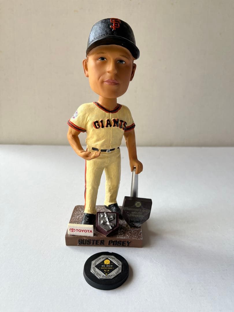 SF ジャイアンツ　2013 年　球場配布 バスター・ポージー　ボブルヘッド