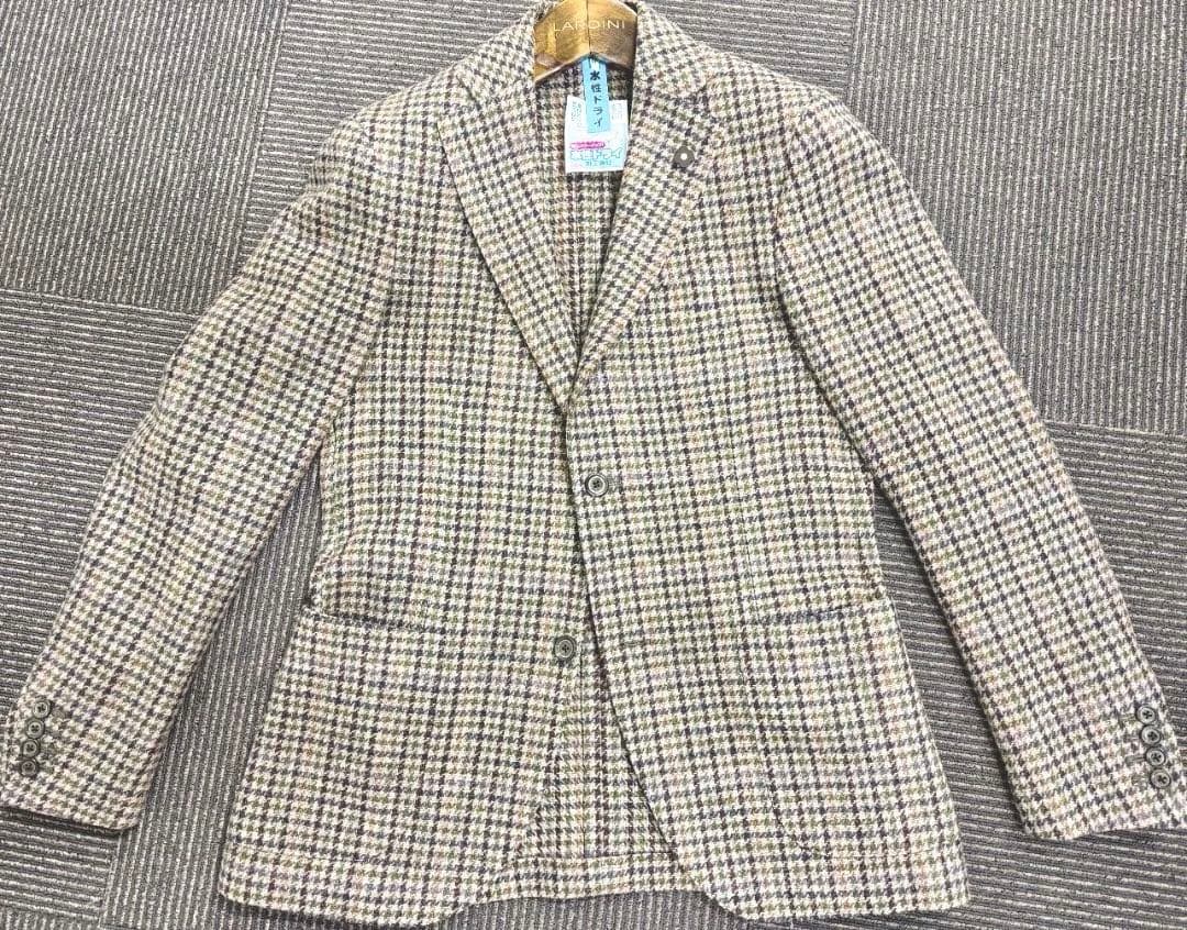nasusin 　LARDINI ガンクラブ テーラージャケット　46