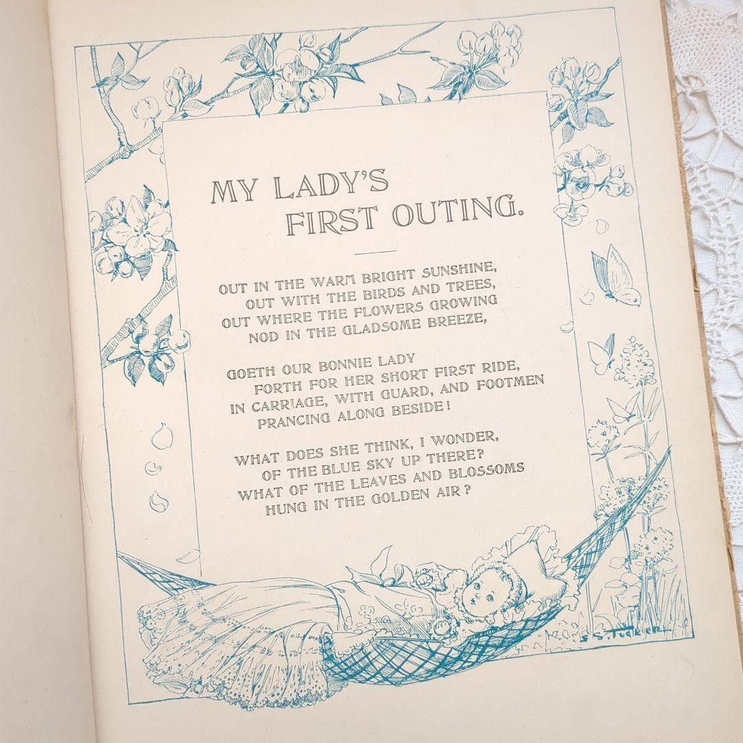 超稀少1898モードハンフリー絵本 初版本 洋書 アンティーク ヴィクトリアン