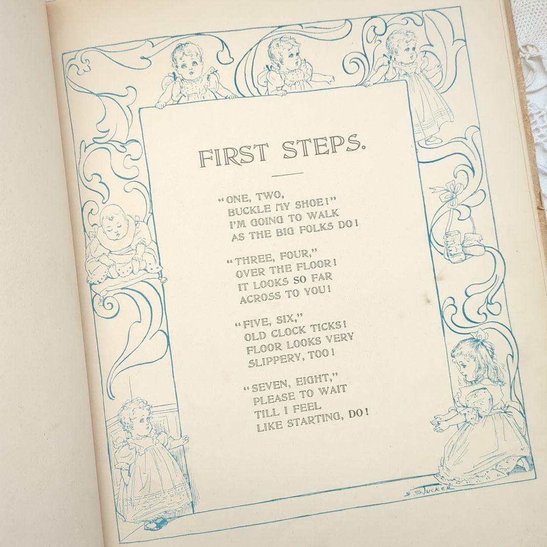 超稀少1898モードハンフリー絵本 初版本 洋書 アンティーク ヴィクトリアン