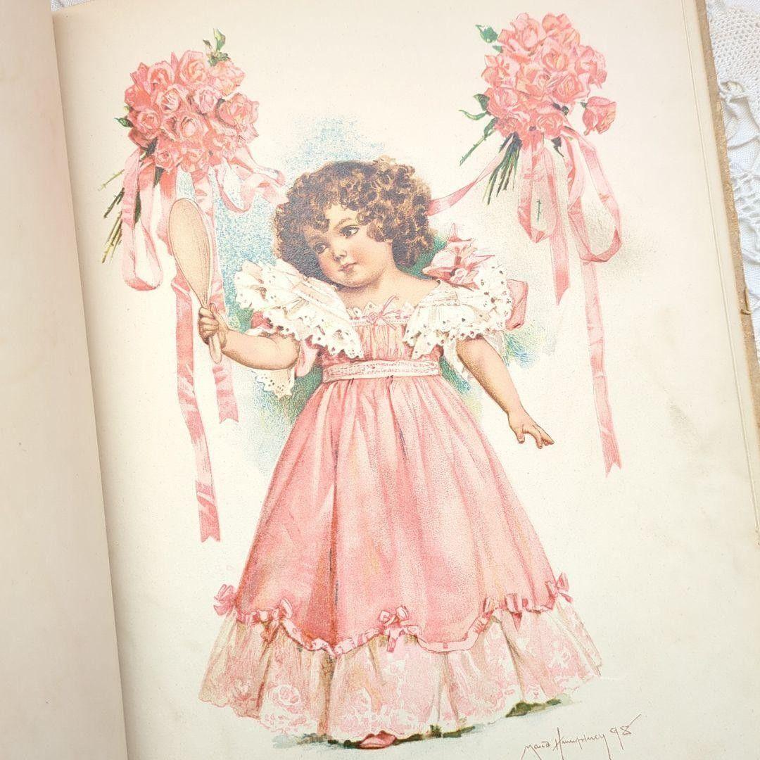 超稀少1898モードハンフリー絵本 初版本 洋書 アンティーク ヴィクトリアン
