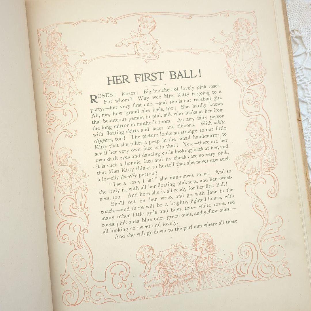 超稀少1898モードハンフリー絵本 初版本 洋書 アンティーク ヴィクトリアン