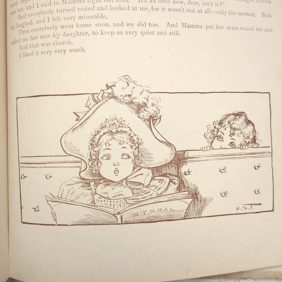 超稀少1898モードハンフリー絵本 初版本 洋書 アンティーク ヴィクトリアン