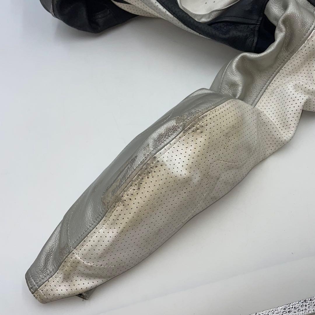 SPEED OF SOUND MFJ公認 レーシングスーツ　革つなぎ　M