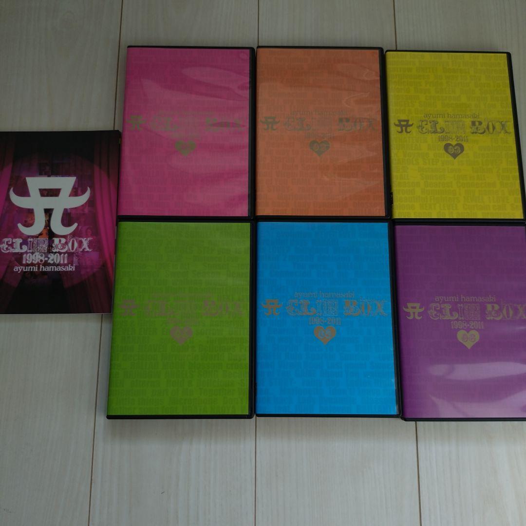 浜崎あゆみ A CLIP BOX (DVD6枚組)ボックス コレクション