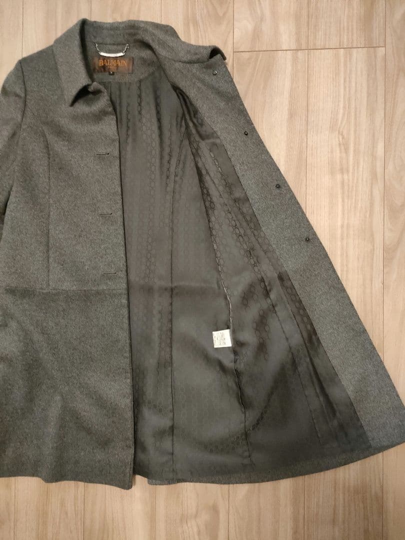 美品 BALMAIN カシミヤ100% コート
