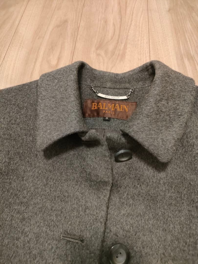 美品 BALMAIN カシミヤ100% コート