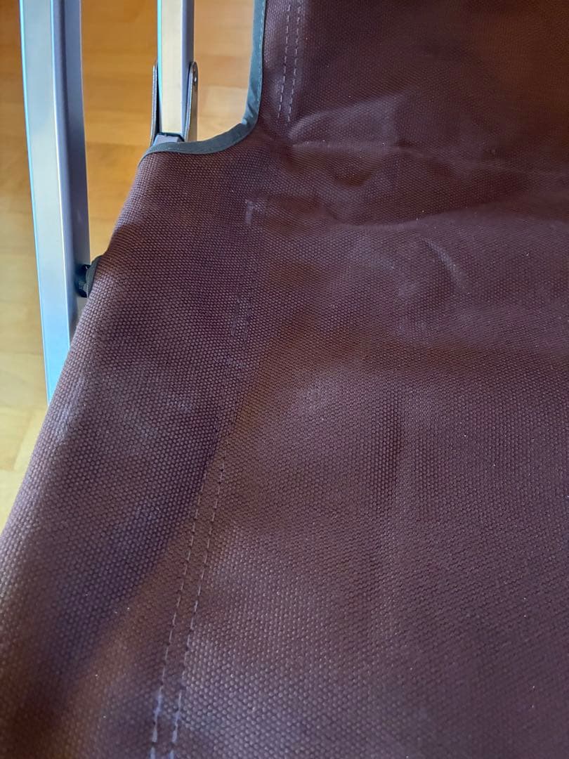  peak ローチェア 2脚セット　ブランケット付き