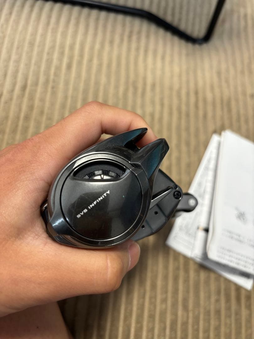 SHIMANO メタニウム　カスタム　KTFスプール　バリアルウッドノブ　DCX