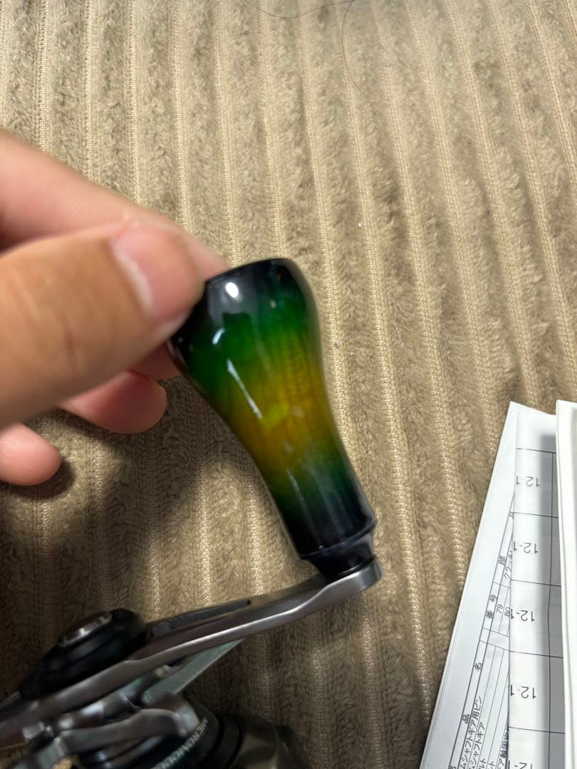 SHIMANO メタニウム　カスタム　KTFスプール　バリアルウッドノブ　DCX