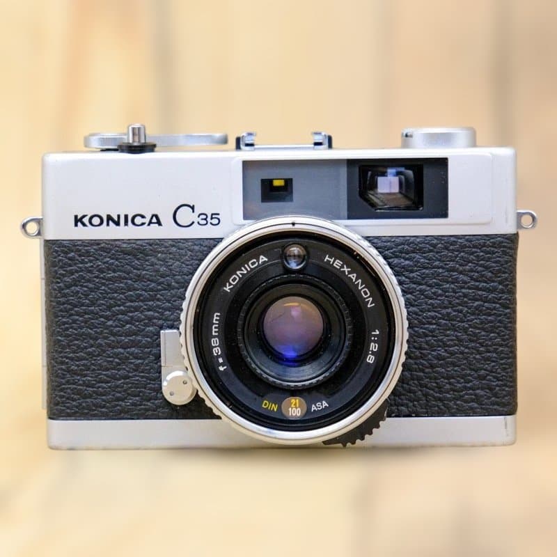 【整備品】KONICA C35 Flash matic コニカ　C35仕様美品