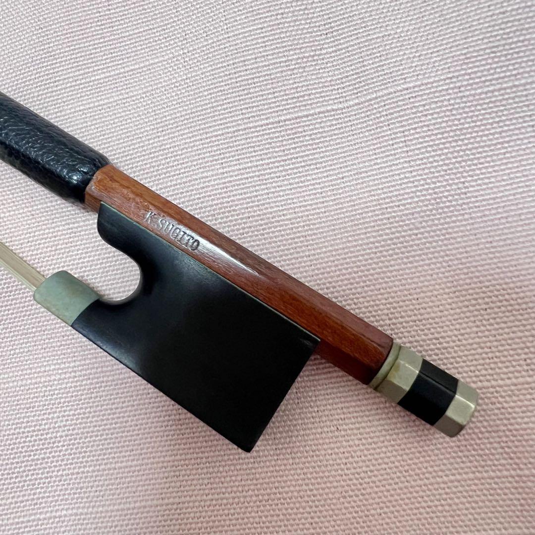 杉藤楽弓社　バイオリン弓　1/2 #300 K.SUGITO フェルナンブコ