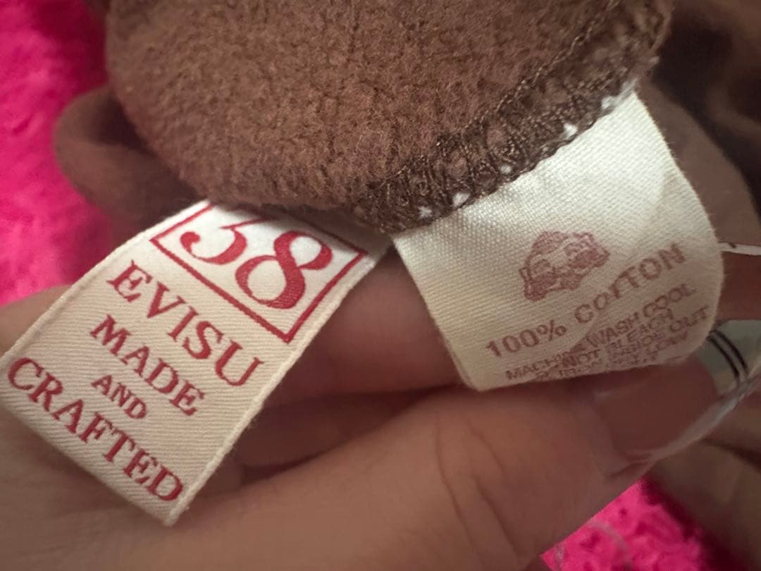 EVISU ブラウン パーカー 38サイズ