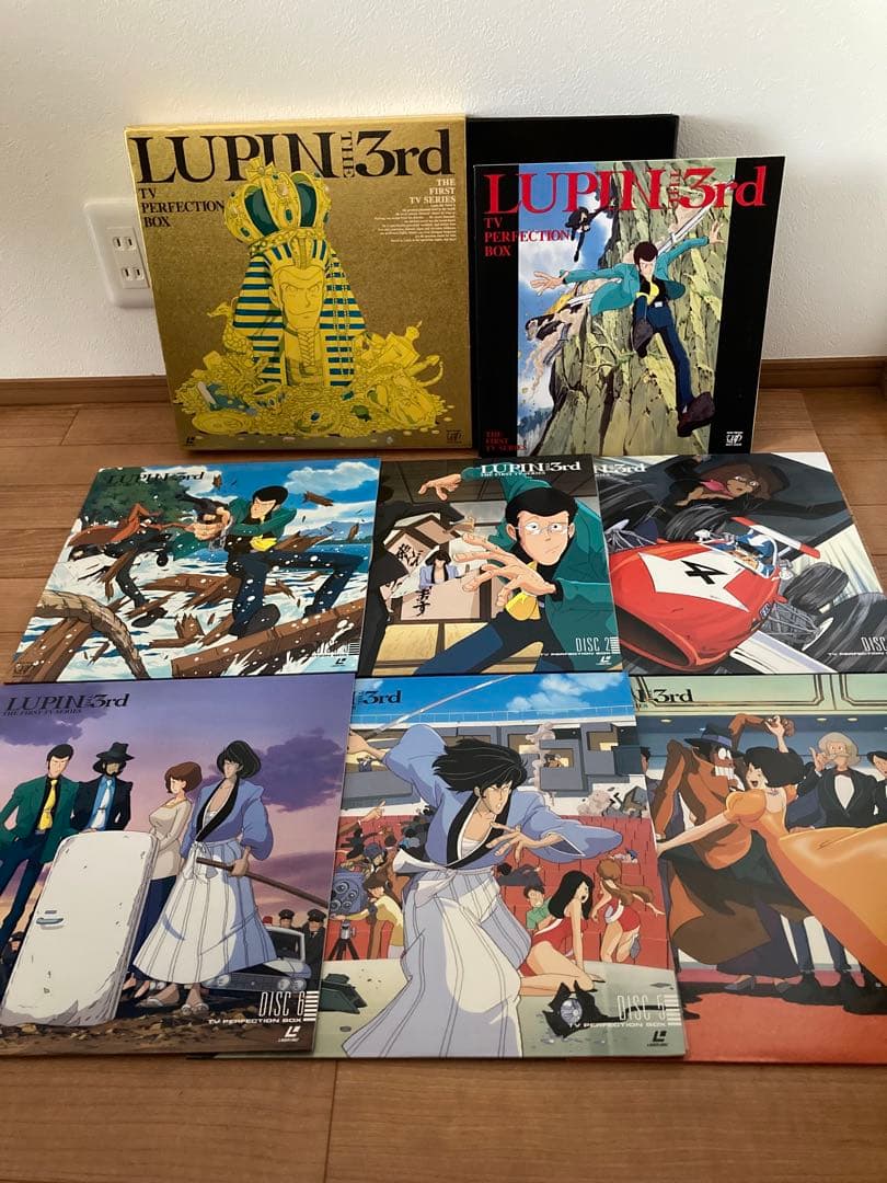 LD　ルパン3世　TVシリーズ　BOXセット　レーザーディスク
