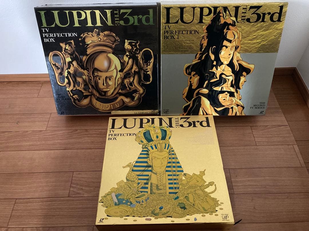 LD　ルパン3世　TVシリーズ　BOXセット　レーザーディスク