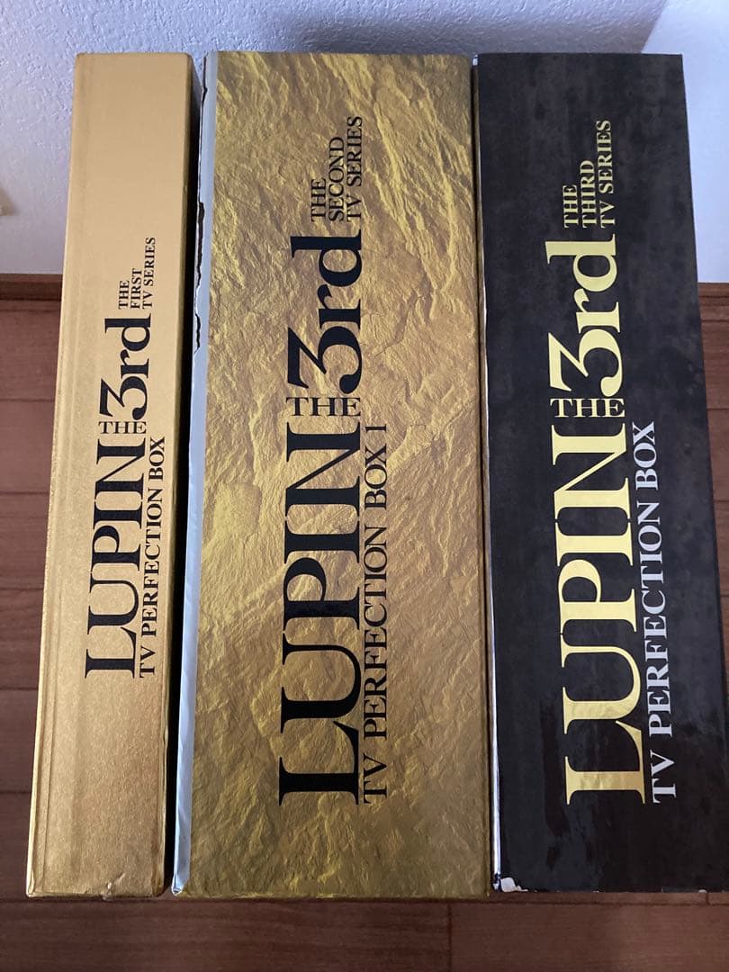 LD　ルパン3世　TVシリーズ　BOXセット　レーザーディスク