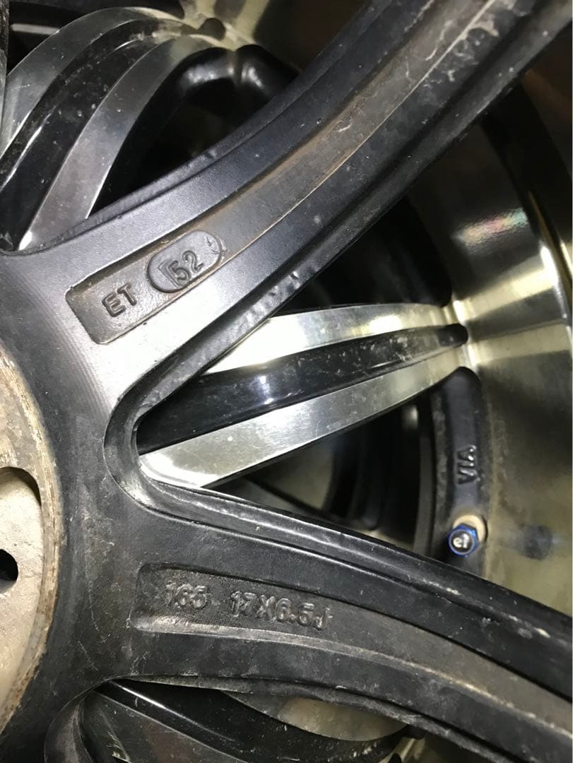 アルミホイール17インチ4本セット中古品