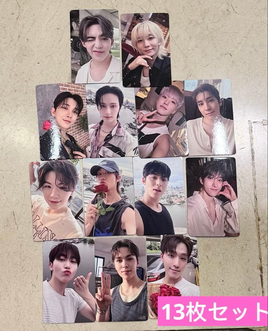 seventeen 中国 上海 一直娯 yizhiyu 当選者限定 13枚セット