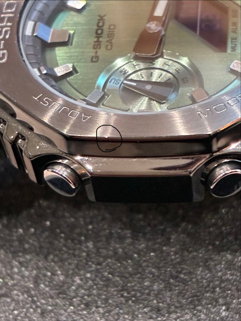 CASIO カシオG-SHOCK　GA-2100 カシオーク グリーン