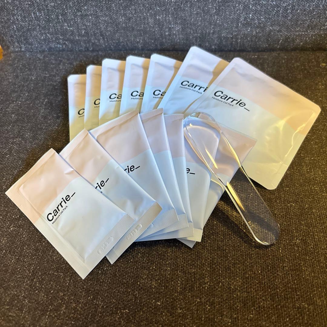 Carrie- モイスチャージェルパック スパチュラ付き7回分