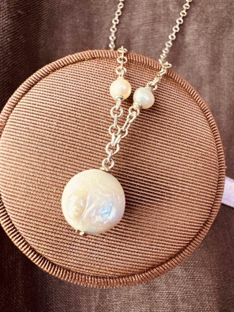 スタージュエリー パール シルバー ネックレス